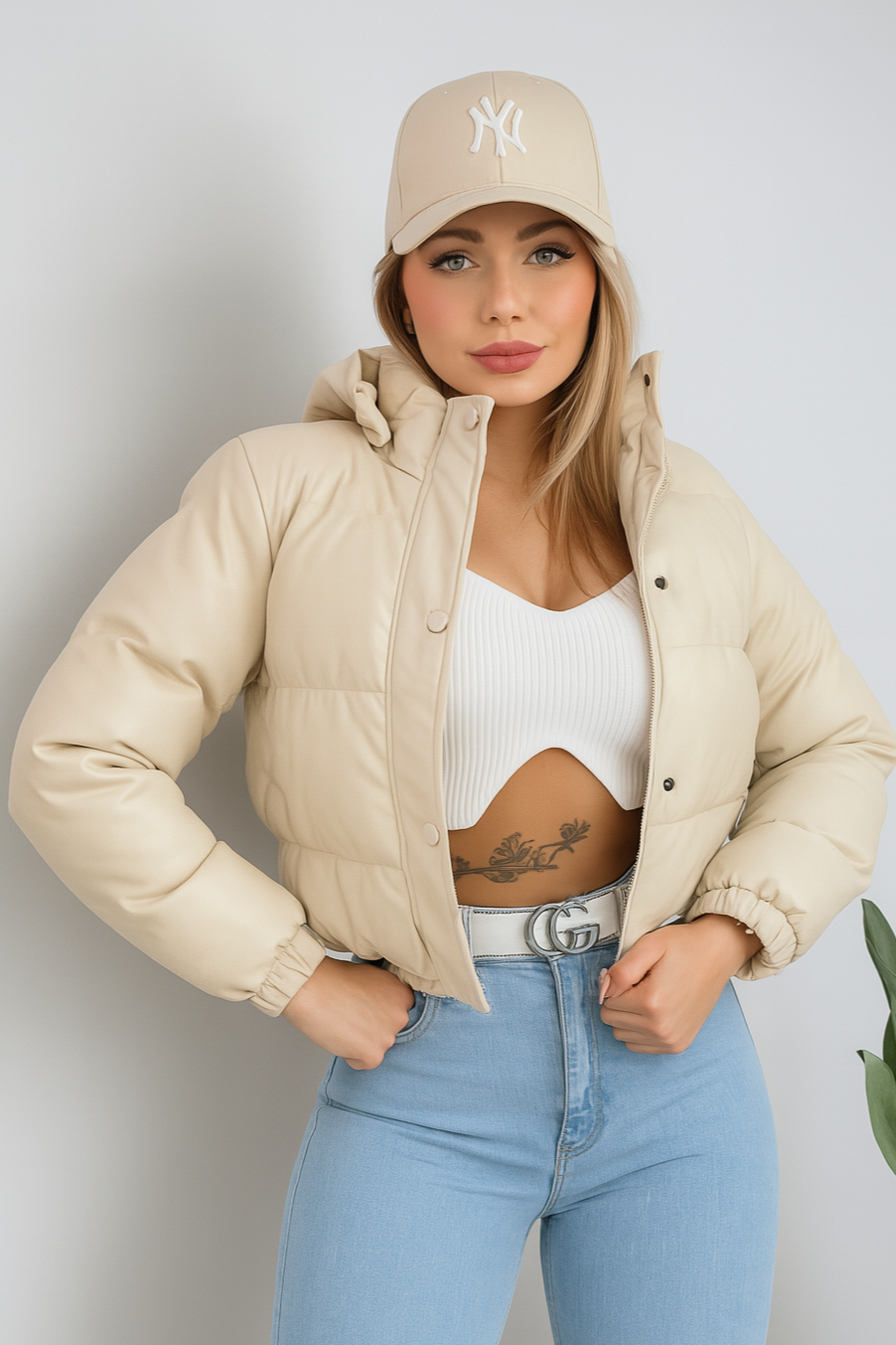 Jaqueta Puffer Gorro Removível - Lunara