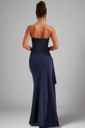 Vestido Longo Tomara que Caia com Fenda - Lunara