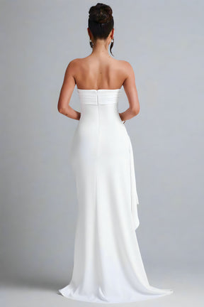 Vestido Longo Tomara que Caia com Fenda - Lunara