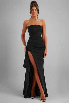 Vestido Longo Tomara que Caia com Fenda - Lunara