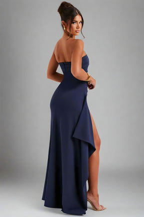 Vestido Longo Tomara que Caia com Fenda - Lunara