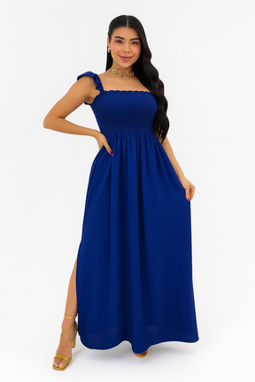 Vestido Longo Duna Latex - Lunara